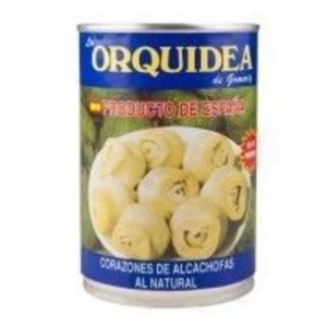 La Orquídea - Corazones de alcachofa al natural 12/14 frutos
