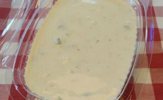 Arte bianca - Salsa Calabacín, bacón y cebolla