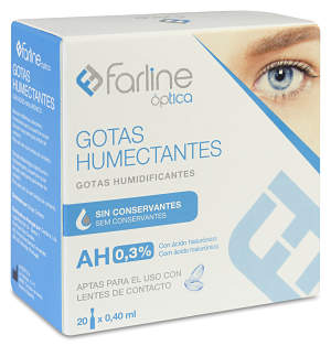 Farline - gotas humectantes con ácido hialurónico monodosis