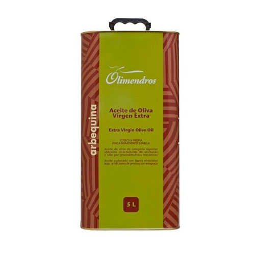 Olimendros - Aceite de oliva virgen extra Arbequina Olimendros lata 5L