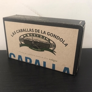 La Gondola - Filetes de Caballa en aceite de oliva ecologico