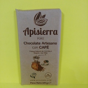 Miel El Colmenero Barranda - Chocolate Artesano Puro con Café