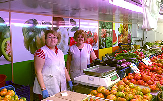 Verduras Belmonte- Puesto en MercadodeVeronicas
