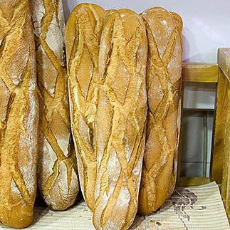 Panadería San José - Barra de pan de artesa cuarto