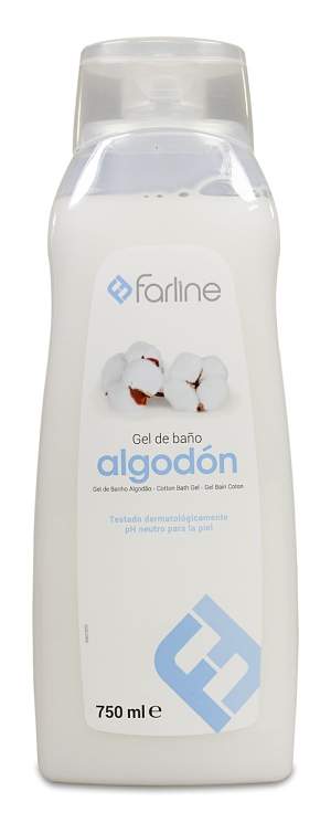Farline - Gel de baño algodón