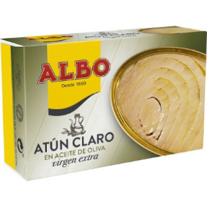 Albo - Atún claro en aceite de Oliva Virgen Extra
