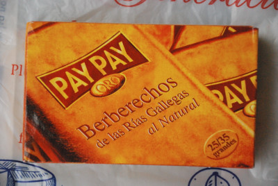 Pay Pay - Berberechos 25/35 piezas