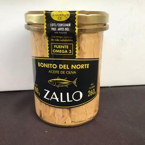 Zallo - Bonito del Norte en aceite de oliva (tarro de cristal)