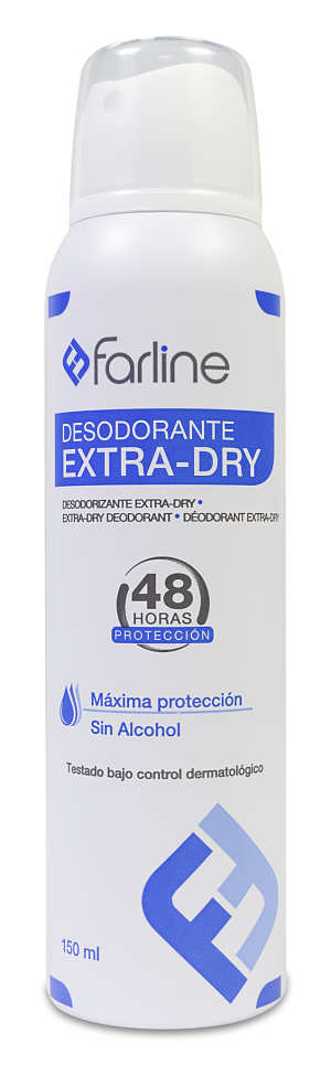 Farline - DESODORANTE EXTRA DRY SPRAY 150ML