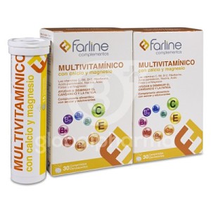 Farline - Complejo Multivitaminico con Calcio y Magnesio