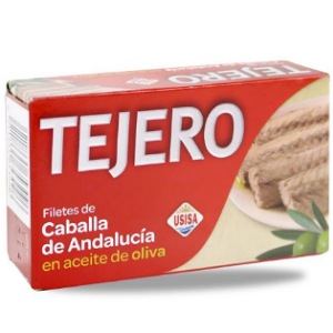 Tejero - Filetes de caballa de Andalucía en aceite de Oliva