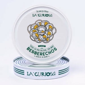 La Curiosa - Berberechos al natural 30/40 piezas