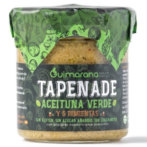 Guimarana - Paté de aceituna verde y cinco pimientas 