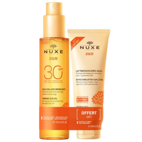 Nuxe - Nuxe Sun Spray Aceite Bronceador 30+ 150ml + regalo After Sun Leche Refrescante 100ml