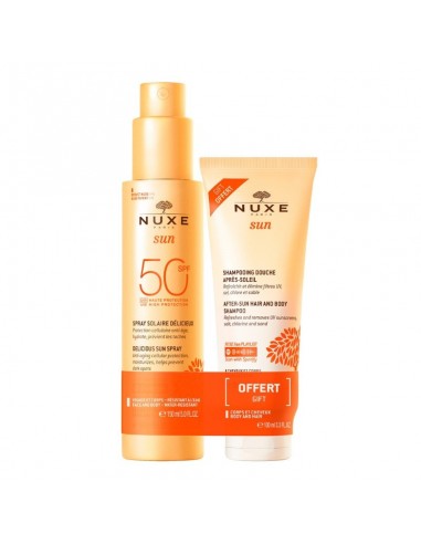 Nuxe - Nuxe Sun Spray Delicioso 50+ 150ml + regalo Nuxe After Sun Leche Refrescante 100ml