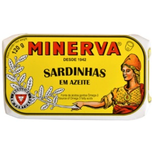 Minerva - Sardinas Portuguesas en aceite de Oliva 