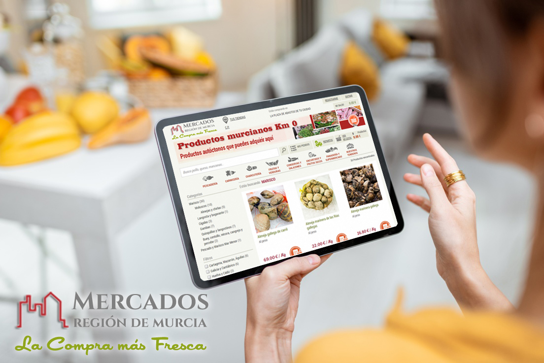 Venta Online para Plazas de Abastos de la Región de Murcia